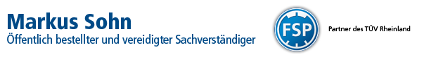 Logo Sachverständigenbüro Sohn Bergen auf Rügen